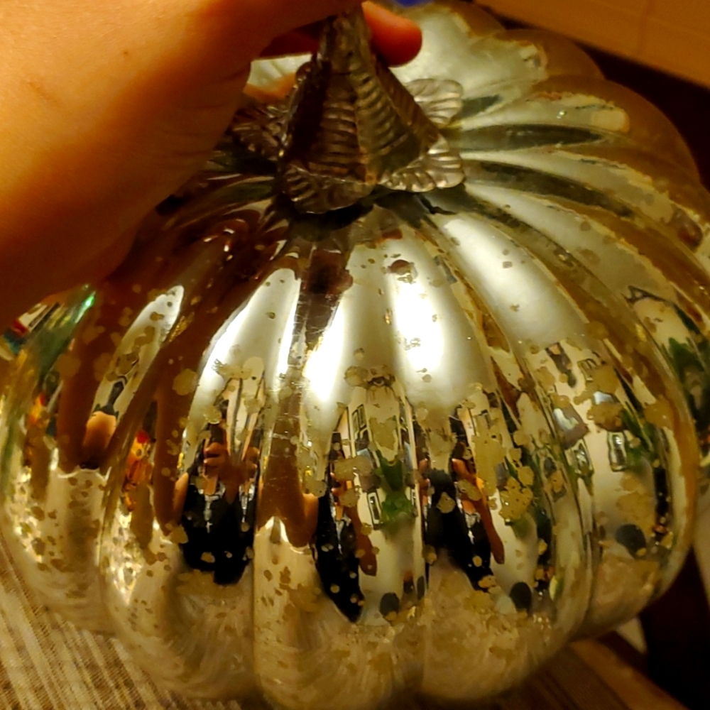 Pumpkin glass